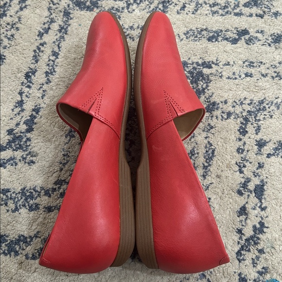 Dansko Larisa SlipOn Leather Red Flats Casual Everyday Comfort Size 42 (11.5-12) - Picture 5 of 11